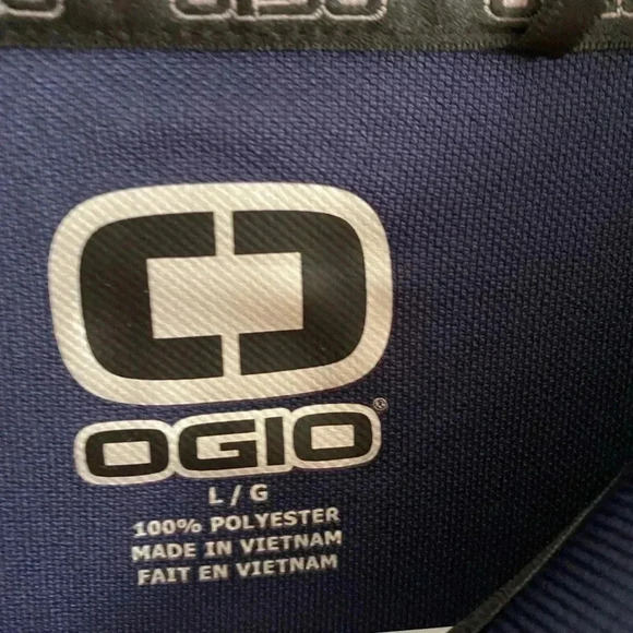 💥🆕 OGIO Men's Navy Onyx Polo L🆕 - Picture 8 of 10